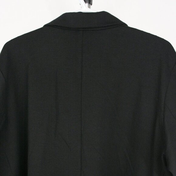 Eileen Fisher Black Cotton Blend Easy Fit Washable Ponte Blazer Sz 2X - 3X*** - Picture 10 of 14
